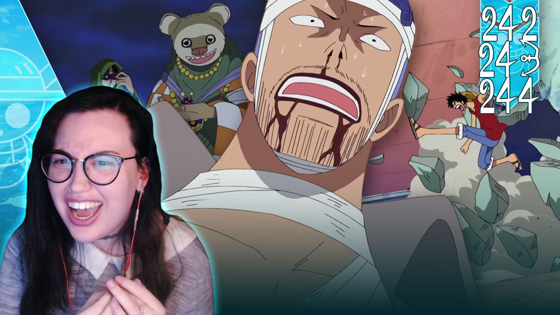 One Piece Episodes 242, 243 & 244 Edited